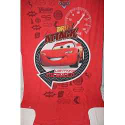 Housse de couette CARS 1 pers. + Taie d'oreiller