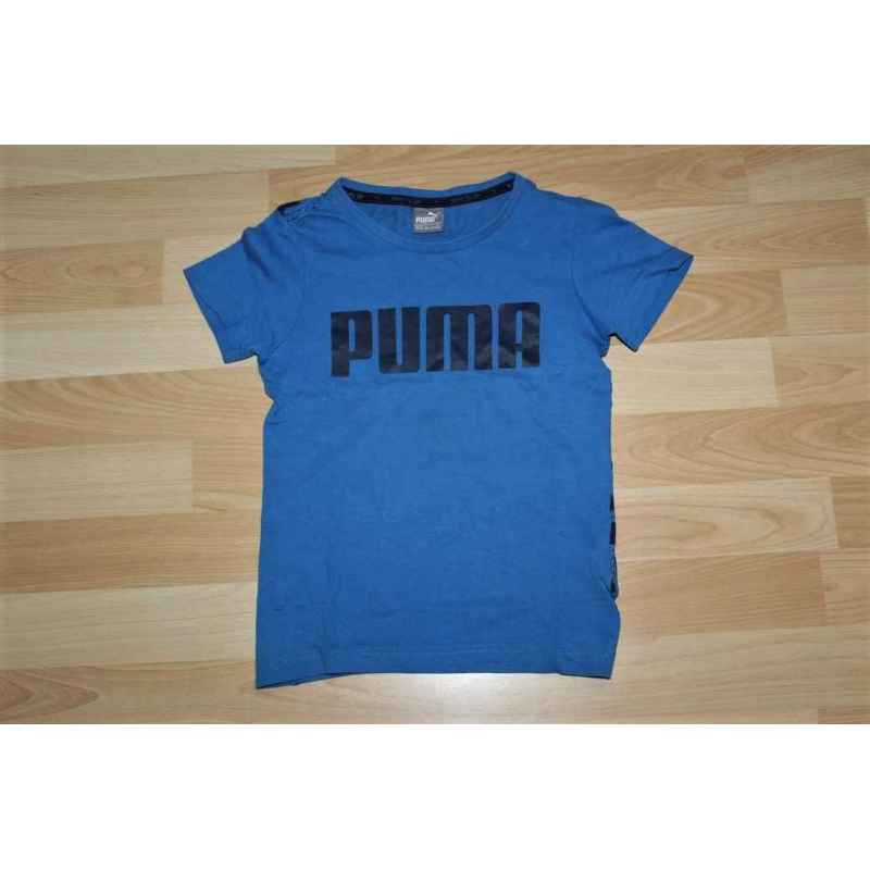 tee shirt puma bleu