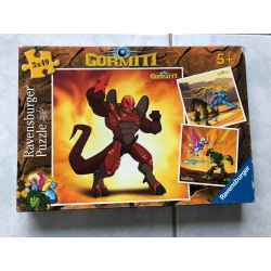 3 Puzzles Gormiti 49 piéces