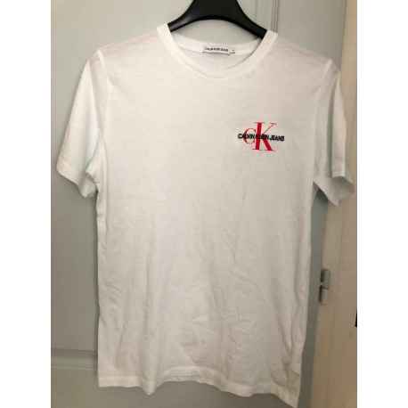 Tee shirt CALVIN KLEIN neuf 16 ans