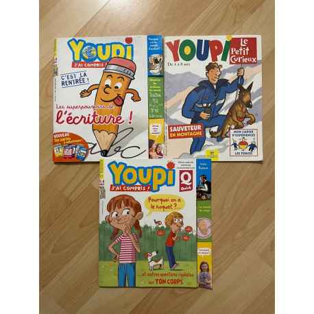 3 Magazines YOUPI