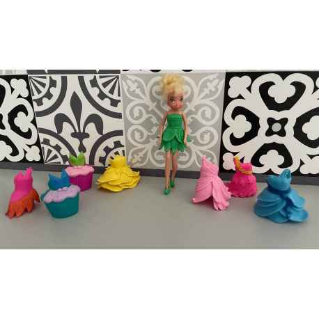 Poupée Fée Clochette + Tenues