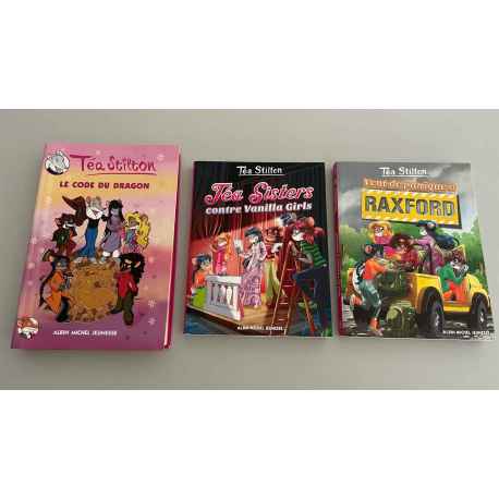 3 Livres Téa Stilton