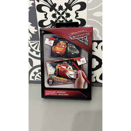 Cartes postales à gratter CARS Neuves
