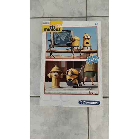 2 Puzzles LES MINIONS 20 piéces