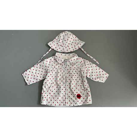 Coupe Vent + Chapeau Kimbaloo 12 mois