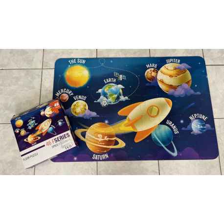 Puzzle géant " L'espace" 46 piéces