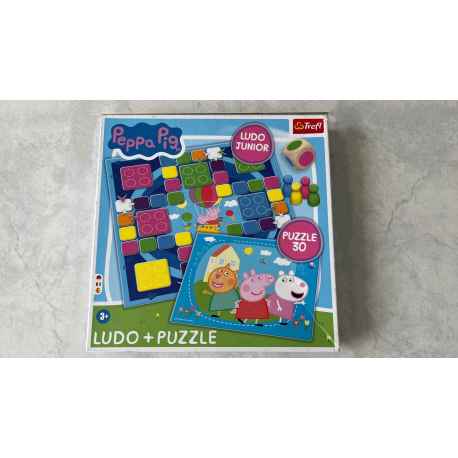 Ludo junior + Puzzle PEPPA PIG