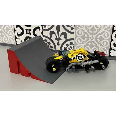 LEGO La moto du cascadeur 42058