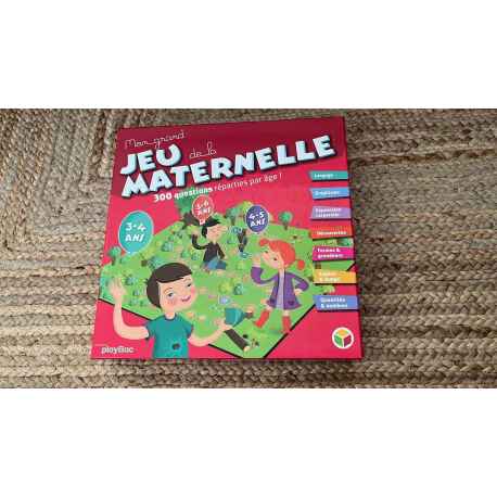 Mon Grand Jeu de la Maternelle Oxybul