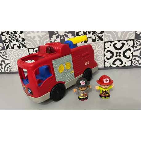 Camion de Pompiers LITTLE PEOPLE interactif