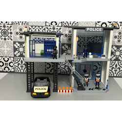 Commissariat de Police PLAYMOBIL interactif