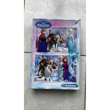 2 Puzzles La Reine des Neiges 20 piéces