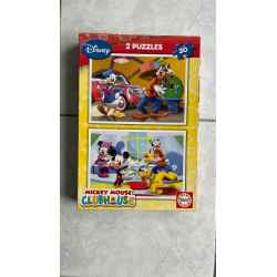2 Puzzles MICKEY mouse 20 piéces