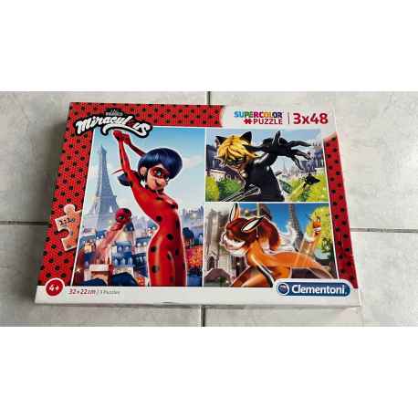 2 Puzzles MIRACULOUS 48 piéces