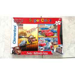 3 Puzzles CARS 48 piéces