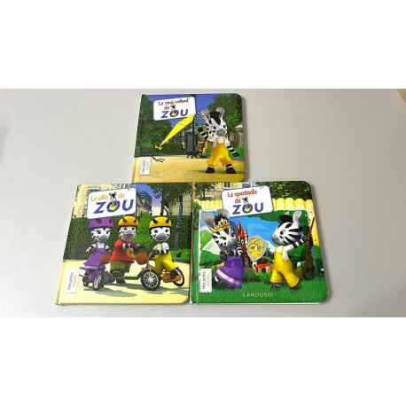 3 Livres de ZOU