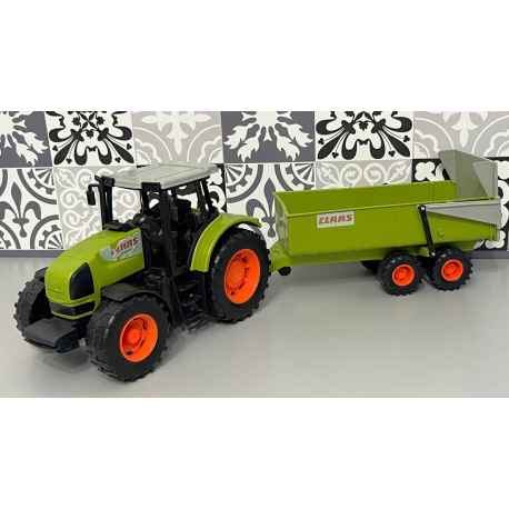 Tracteur CLAAS 836 + remorque