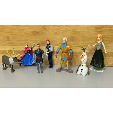 Lot de Figurines La Reine des Neiges