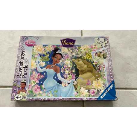 2 Puzzles DISNEY Le Roi Grenouille 20 piéces