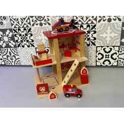 Caserne de Pompiers en bois