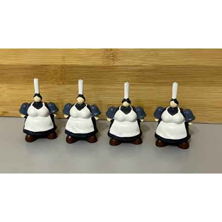 4 Figurines vintage Mam Goudig