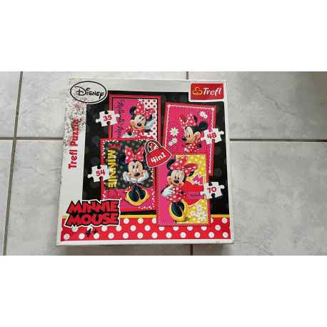 4 puzzles MINNIE