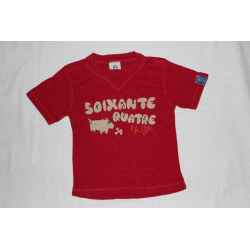 Tee shirt "64" rouge