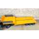 BRUDER Camion Plateau + Tractopelle