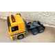 BRUDER Camion Plateau + Tractopelle