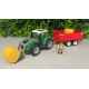 PLAYMOBIL Tracteur avec Pelle 6130
