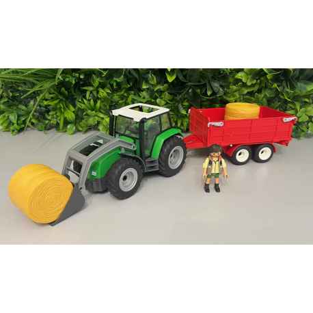 PLAYMOBIL Tracteur avec Pelle 6130