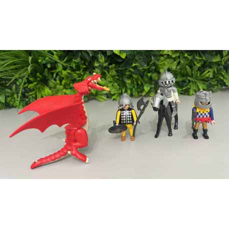 Chevaliers + Dragon PLAYMOBIL