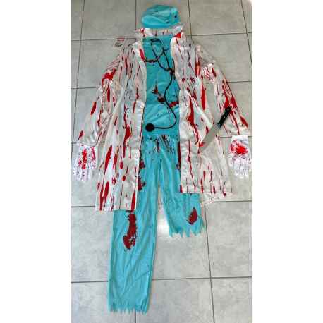 Déguisement Médecin Zombie T.M