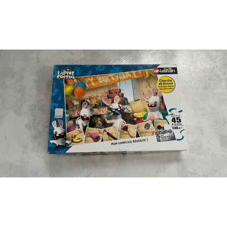 Puzzle Lapins Crétins 45 pièces