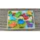 Puzzle en bois " les dinosaures"