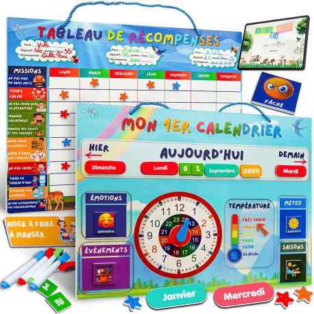 Calendrier + Tableau des récompenses Neuf