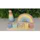 3 jouets en bois Montessori Neufs