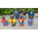 Lot Figurines Petit Ours Brun