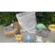 Lot de jouets de bain + Filet Neuf
