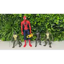 4 Figurines SPIDERMAN Marvel