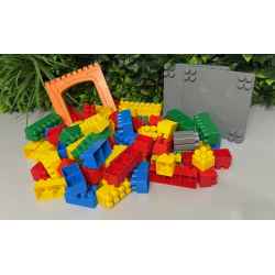 Lot de 90 Briques Ecoiffier