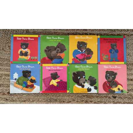 Lot de 8 Livres Petit Ours Brun