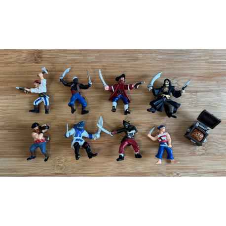 Mini Figurines PAPO Pirates
