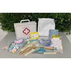 Mallette médecin/dentiste en bois Neuve