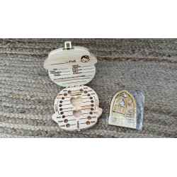 Boite à dents en bois Neuve