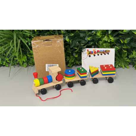 Train en bois Neuf