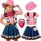Déguisement Cow Girl 3/4 ans Neuf