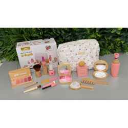 Trousse de maquillage en bois