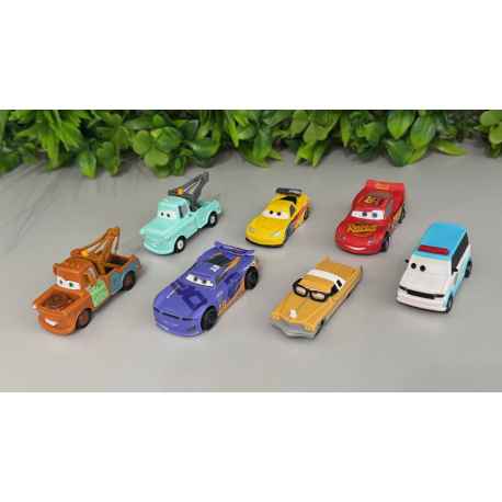 Lot de 7 Voitures CARS